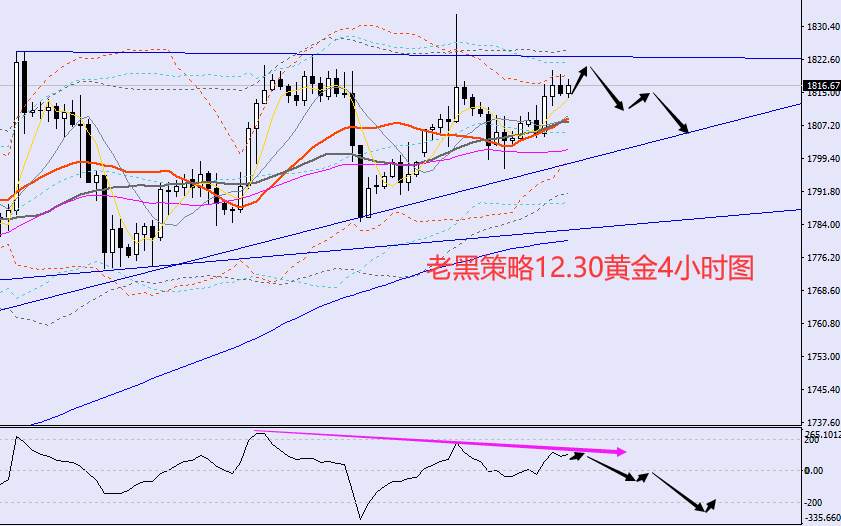 老黑策略：12.30外汇、黄金、原油分析策略