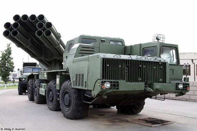 Nga khoe sức mạnh pháo phản lực BM-30 Smerch trong chiến dịch quân sự ở Ukraine