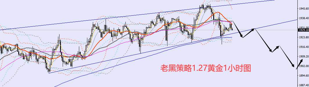 老黑策略：​1.27外汇、黄金、原油分析策略
