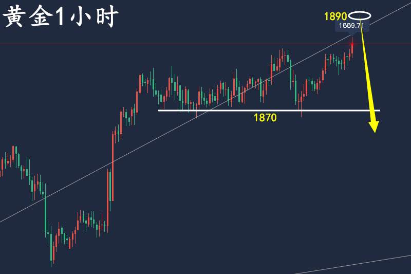 万锦晟1.12最新黄金走势分析，CPI公布在即谨防转跌！