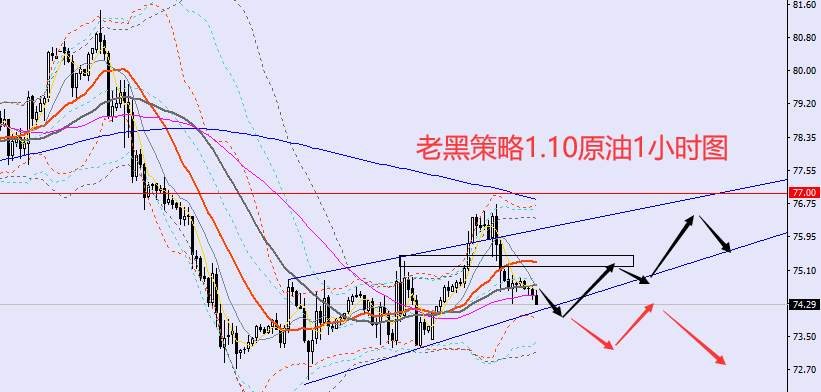老黑策略：1.10外汇、黄金、原油分析策略