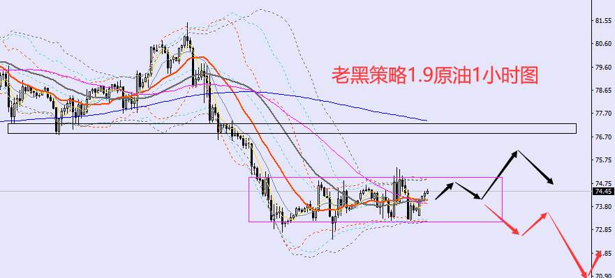 老黑策略：1.9外汇、黄金、原油分析策略