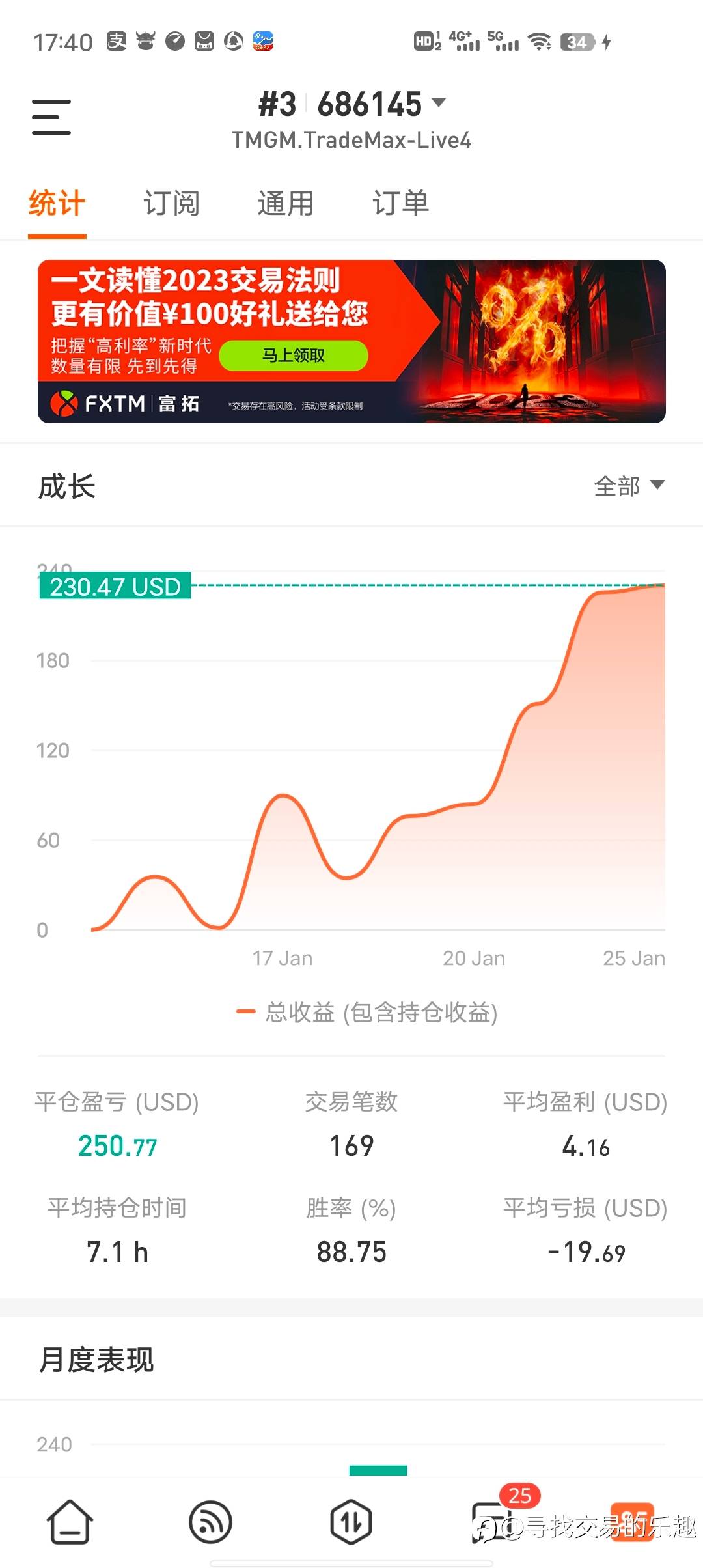 一个激进的。一个标准的收益,还有就是信号的
