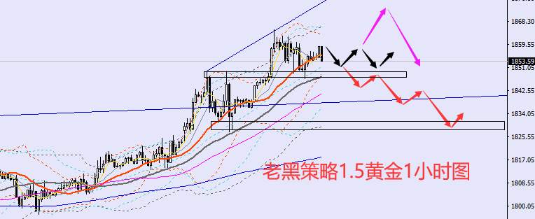 老黑策略：​1.5外汇、黄金、原油分析策略