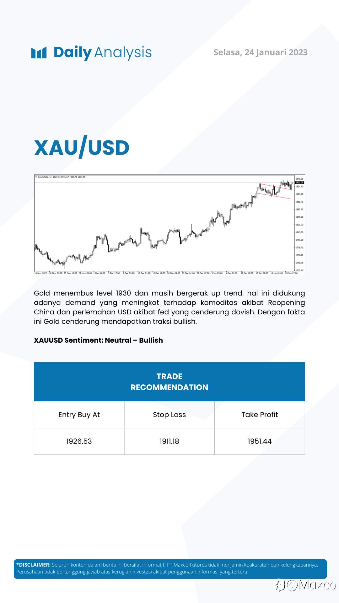 Daily Analysis 24/1