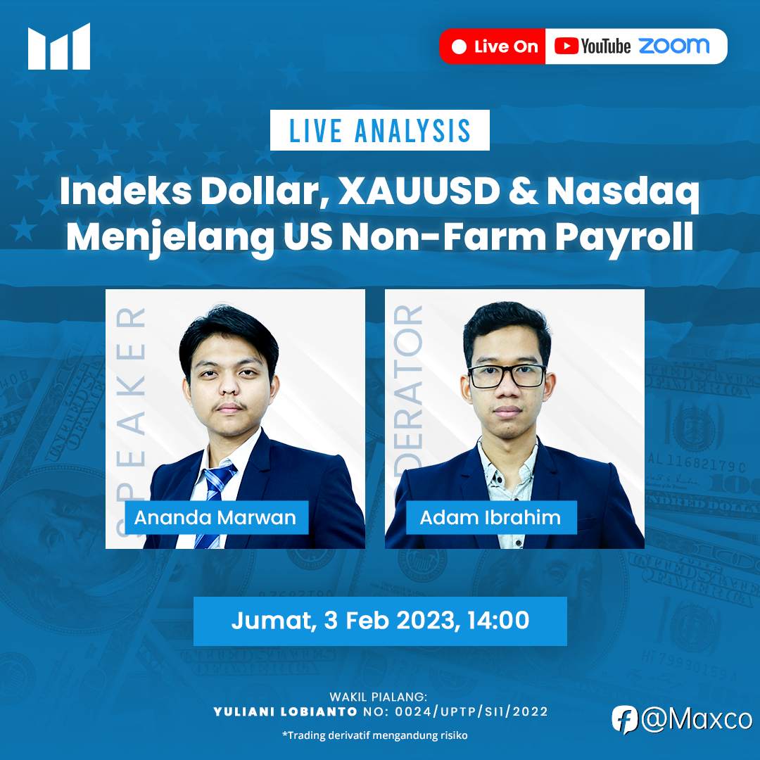 Live Analysis: Indeks Dollar, XAUUSD & Nasdaq Menjelang US Non-Farm Payroll