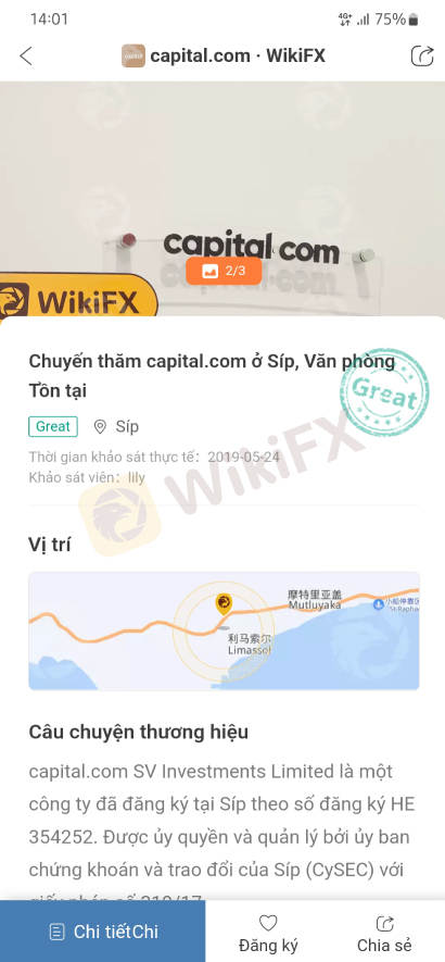 WikiFX Review - Đánh giá sàn Capital.com uy tín hay lừa đảo mới nhất năm 2023