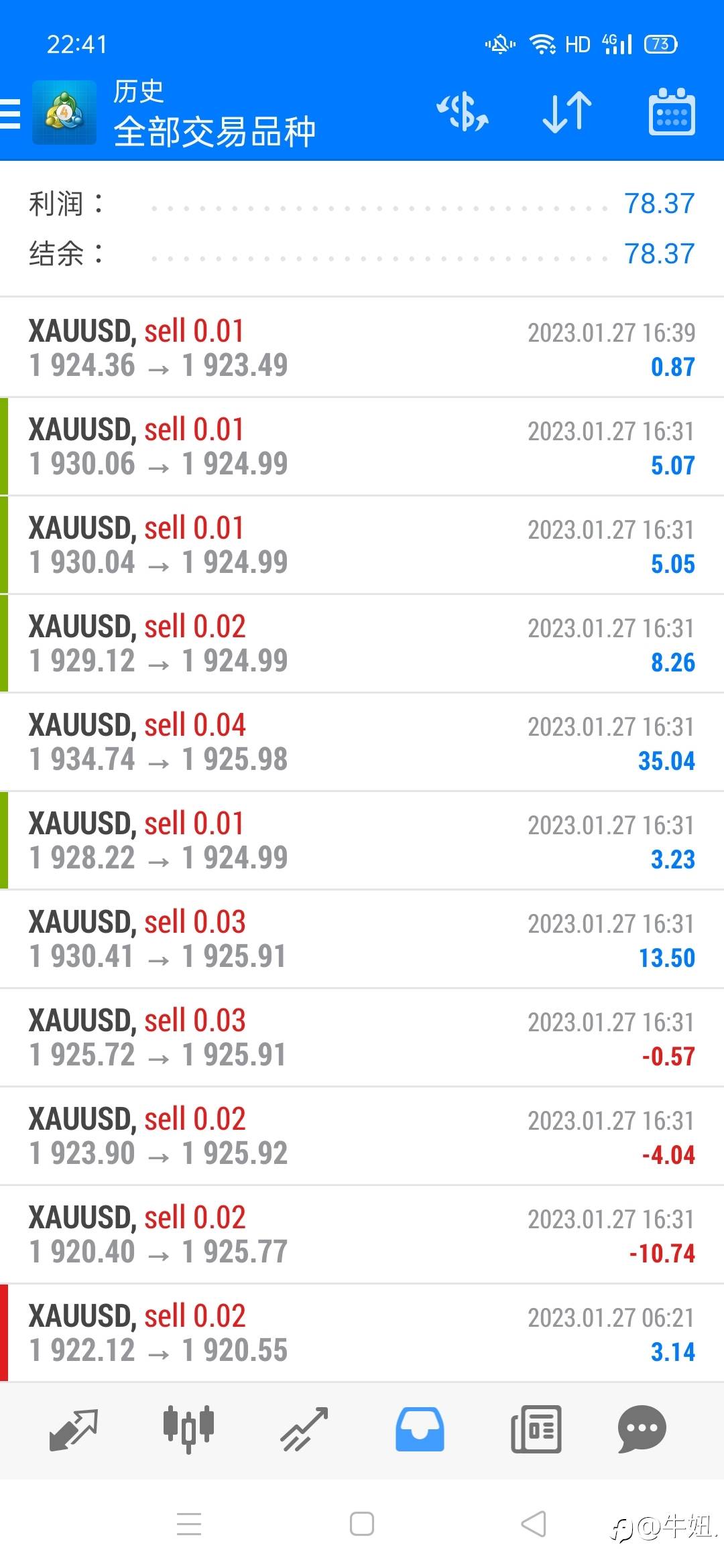 1.27号收米78刀，发发发