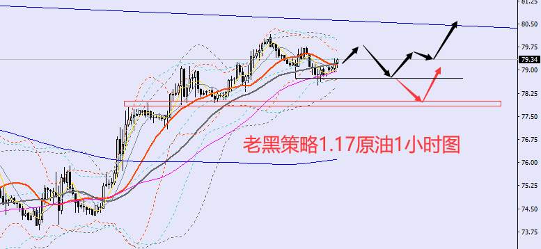 老黑策略：1.17外汇、黄金、原油分析策略
