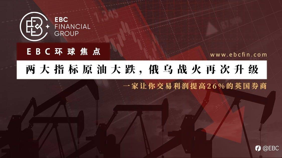 EBC环球焦点|两大指标原油大跌，俄乌战火再次升级