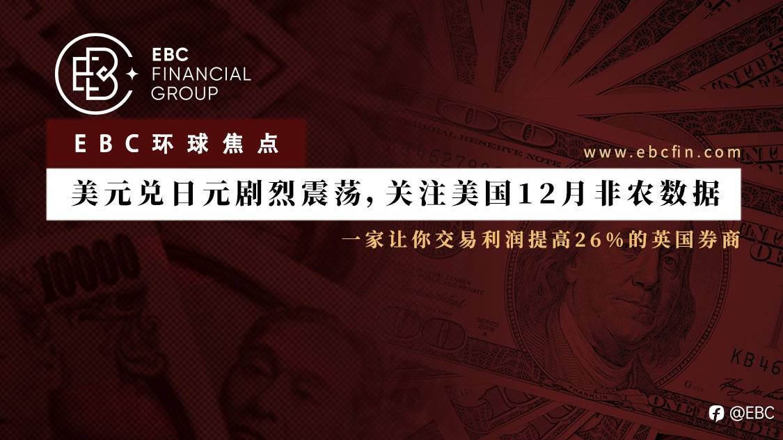 EBC环球焦点｜美元兑日元剧烈震荡，关注美国12月非农数据