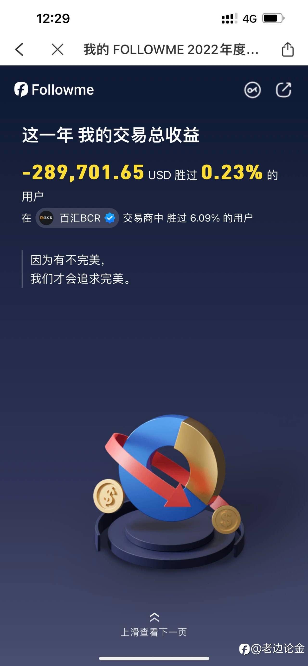看了下年报，扎心，哭了