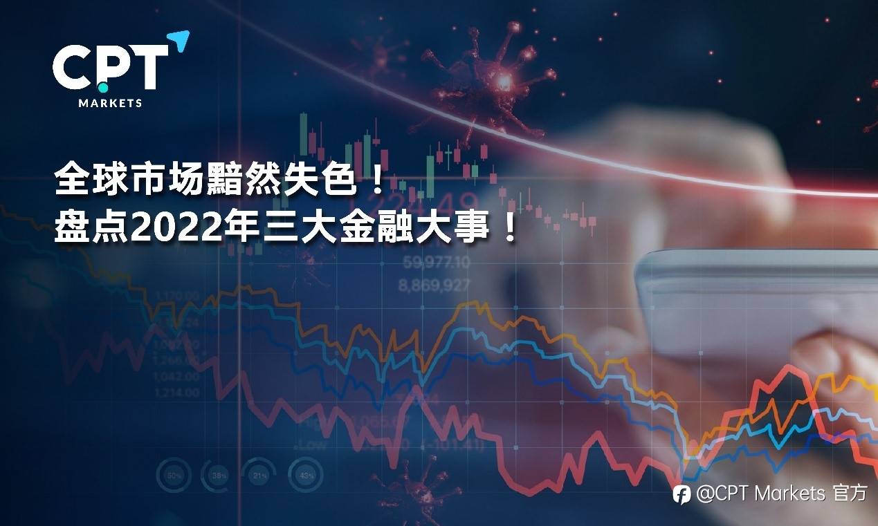 CPT Markets：全球市场黯然失色! 盘点2022年三大金融大事!