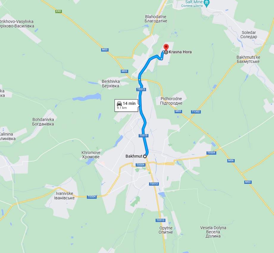 Nga siết chặt vòng vây, kiểm soát ngôi làng cách trung tâm Bakhmut 9km