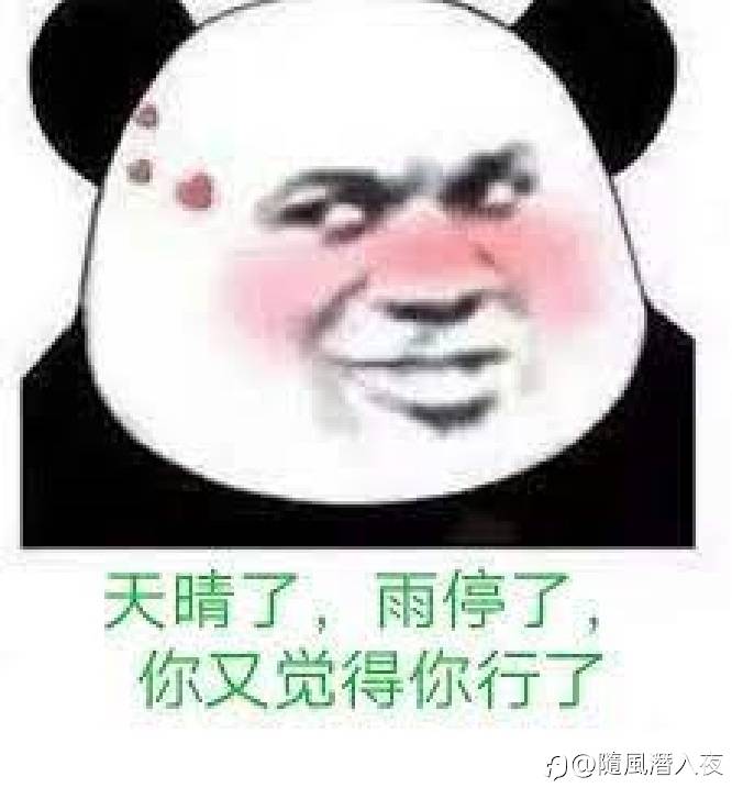 天晴了，雨停了，感觉自己又行了