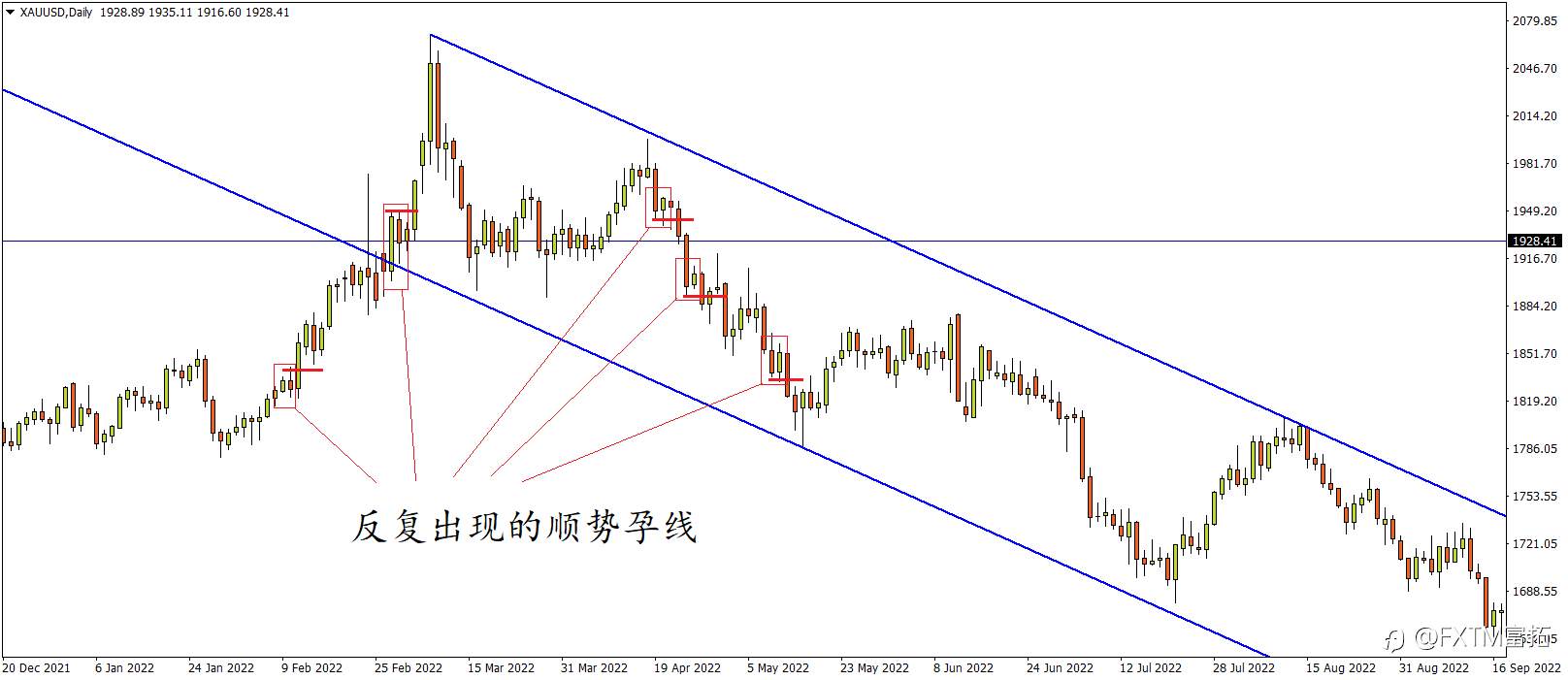 FXTM富拓：交易深研 | 绝非教科书上的“一根筋”，你的孕线交易视角该升级了！