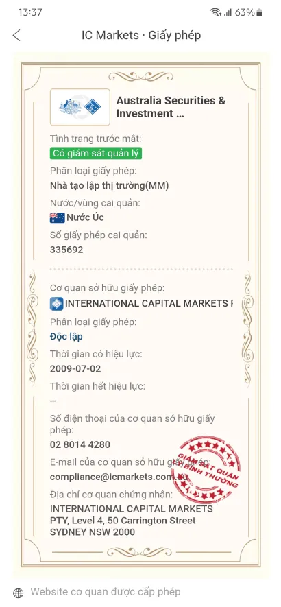 WikiFX Review - Đánh giá sàn IC Markets uy tín hay lừa đảo mới nhất năm 2023