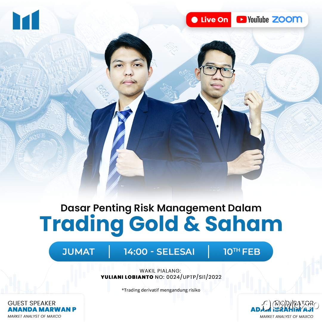 [LIVE] Market Preview - Dasar Penting Risk Management Di Dalam Trading Gold & Saham
