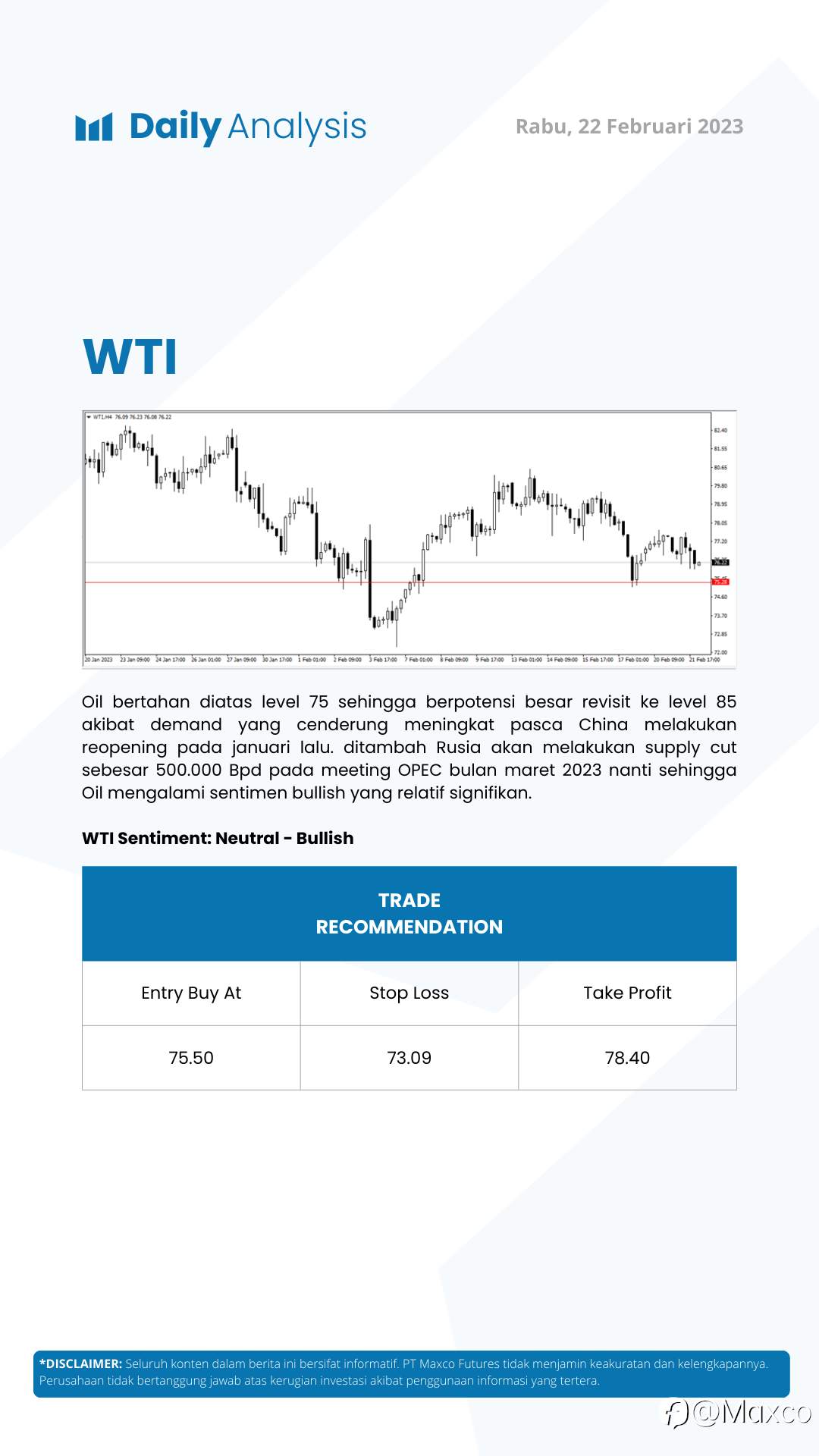 Daily Analysis 22/2