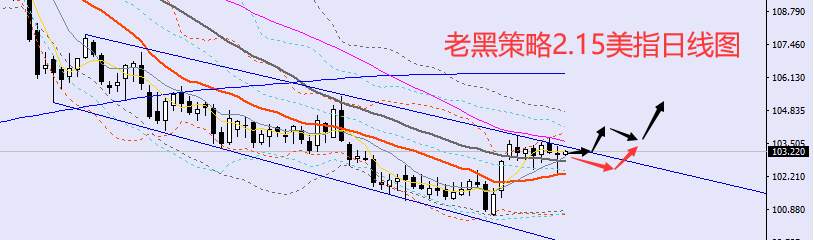老黑策略：2.15外汇、黄金、原油分析策略