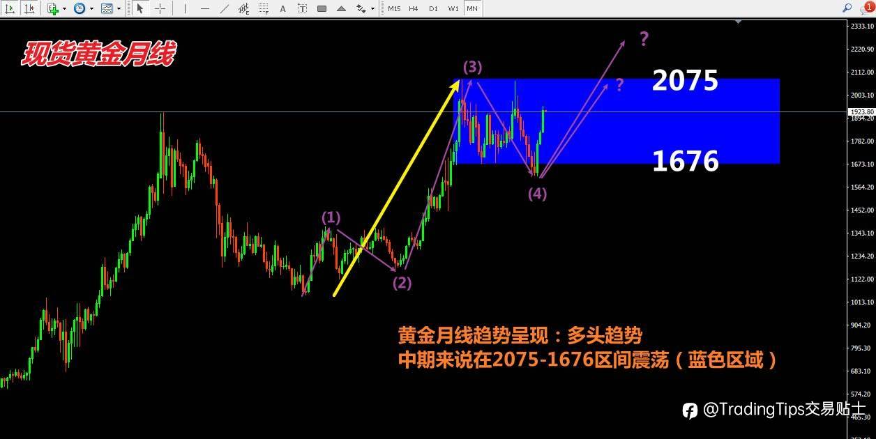见证历史？黄金后期走势分析。