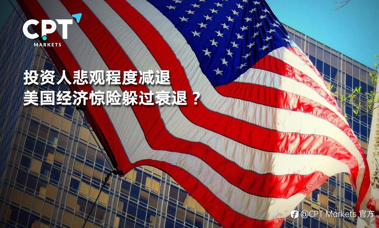 CPT Markets：投资人悲观程度减退，美国经济惊险躲过衰退?