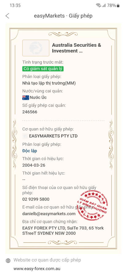 WikiFX Review - Đánh giá sàn easyMarkets uy tín hay lừa đảo mới nhất năm 2023
