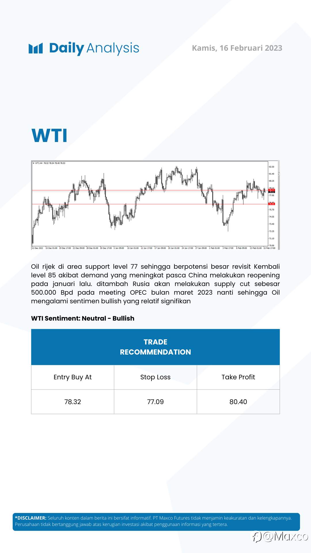 Daily Analysis 16/2