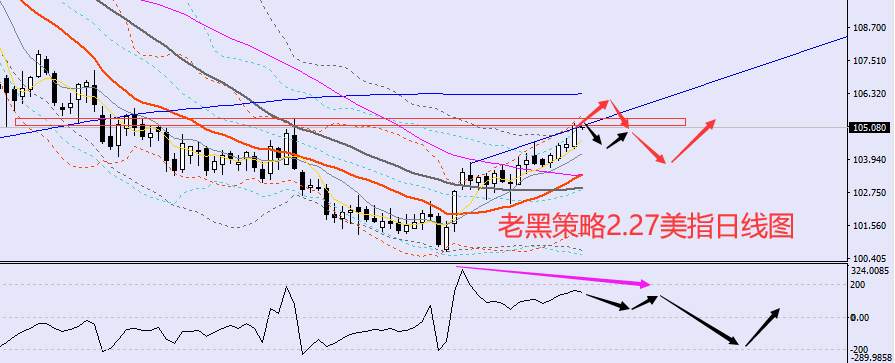 老黑策略：2.27外汇、黄金、原油分析策略