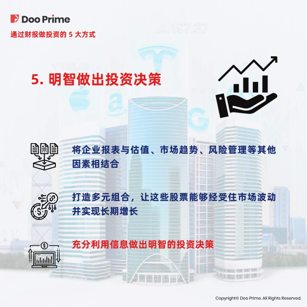 实用教程 | 欲做投资决策，必看企业财报