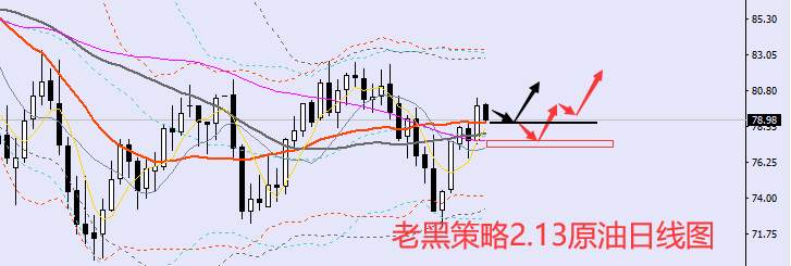 老黑策略：2.13外汇、黄金、原油分析策略