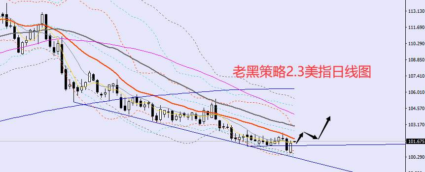 老黑策略：2.3外汇、黄金、原油分析策略
