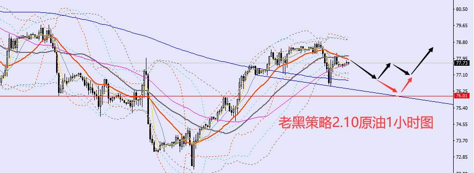 老黑策略：​2.10外汇、黄金、原油分析策略