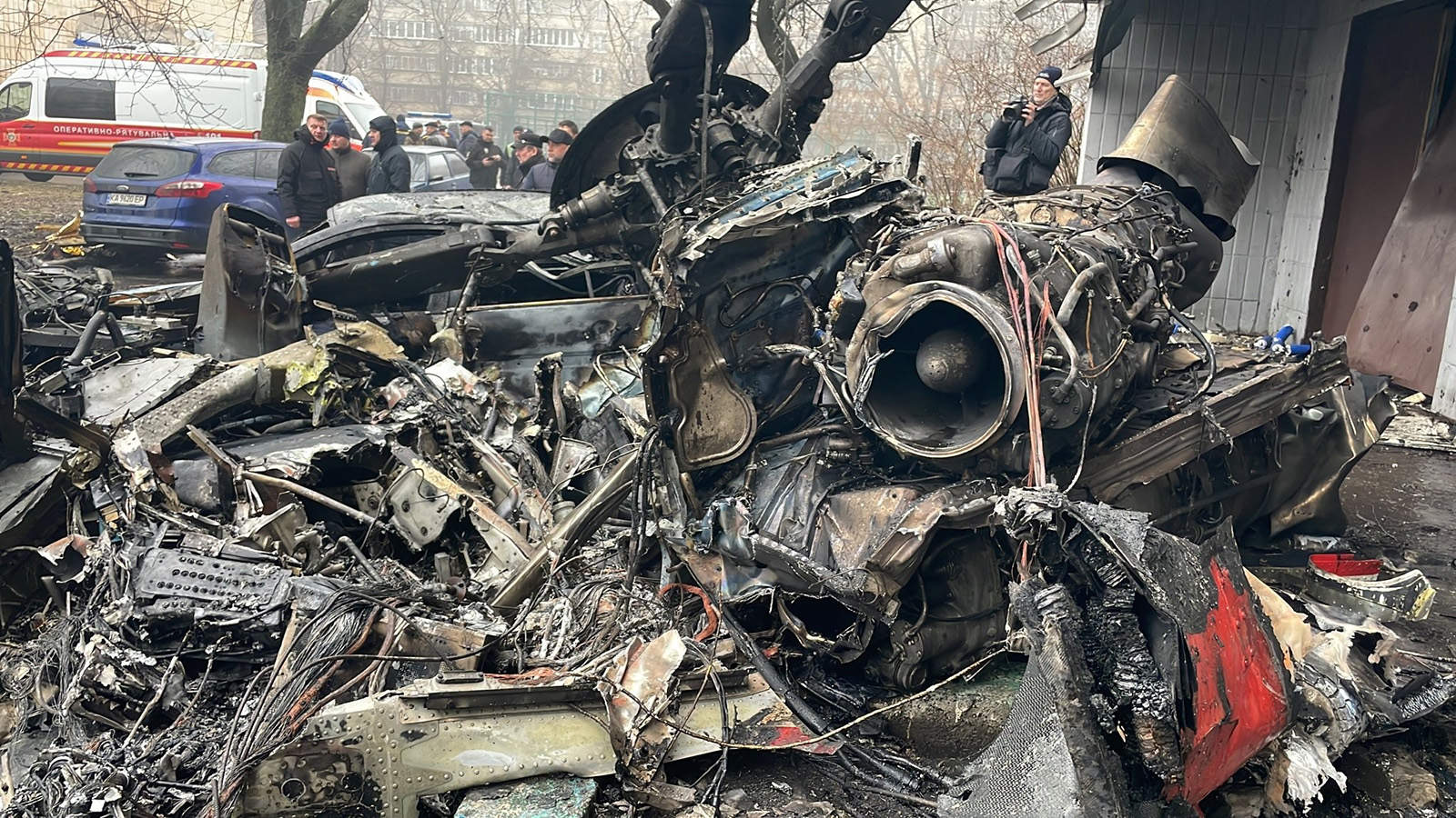 Rơi trực thăng gây thương vong lớn ở Kiev: Ông Zelensky lên tiếng