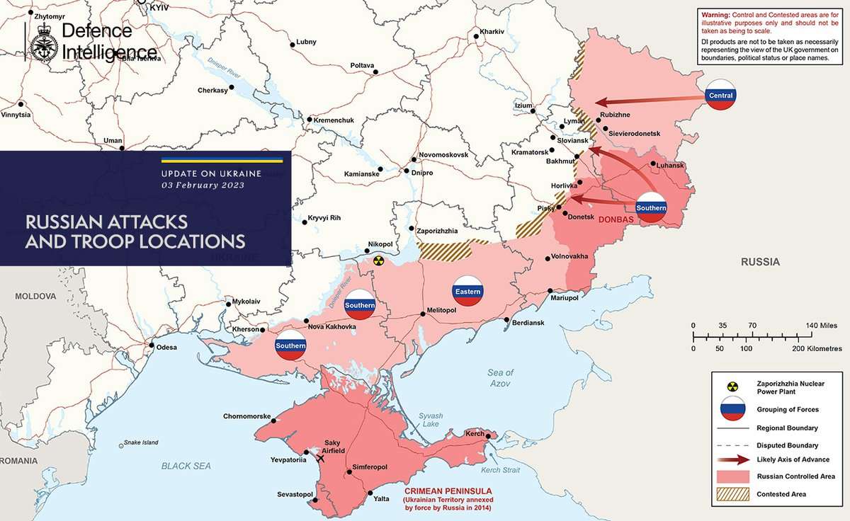 Ukraine nói về mũi nhọn tiến công của Nga trong trận đánh lớn có thể sắp diễn ra