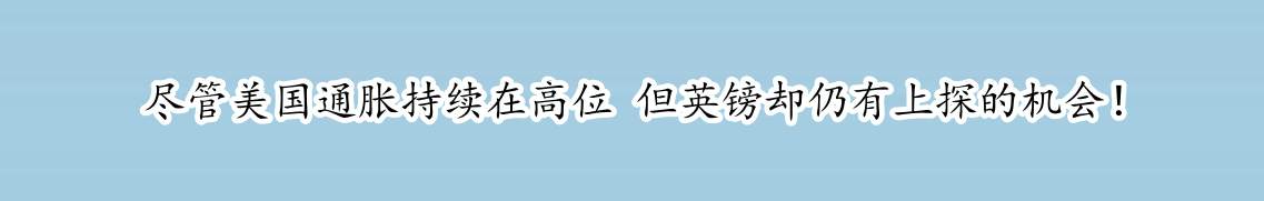 尽管美国通胀持续在高位 但英镑却仍有上探的机会！