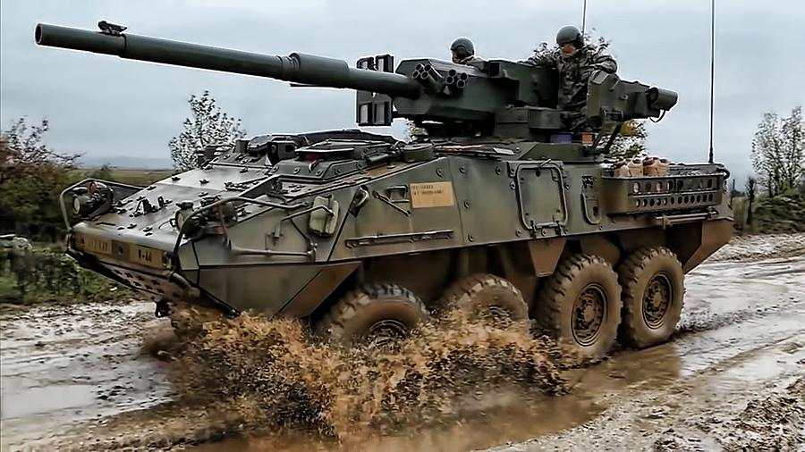 Politico: Mỹ cung cấp xe bọc thép sát thủ Stryker uy lực cho Ukraine
