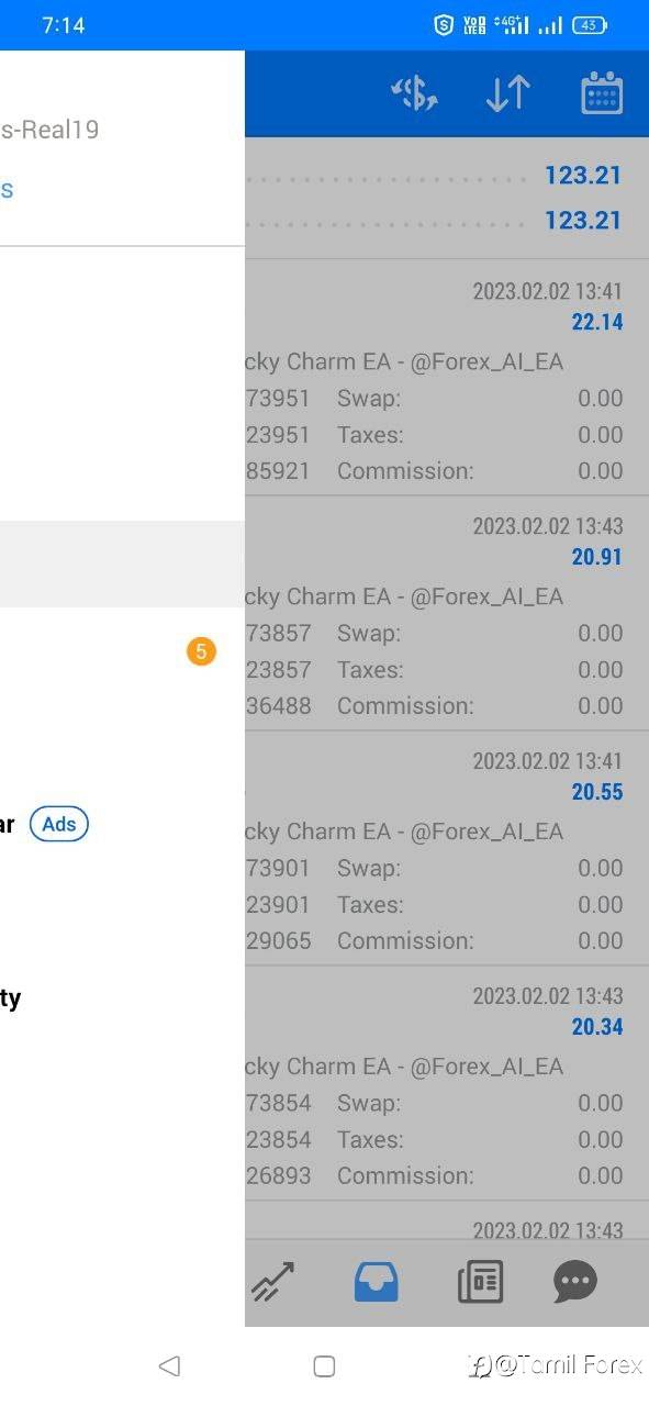 Today Lucky Charm EA Profit