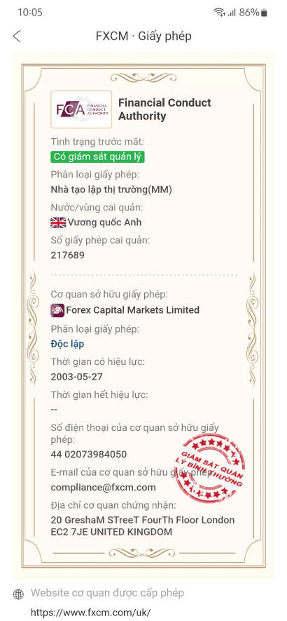 WikiFX Review - Đánh giá sàn FXCM uy tín hay lừa đảo mới nhất năm 2023