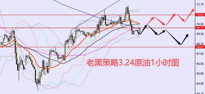 老黑策略：3.24外汇、黄金、原油分析策略