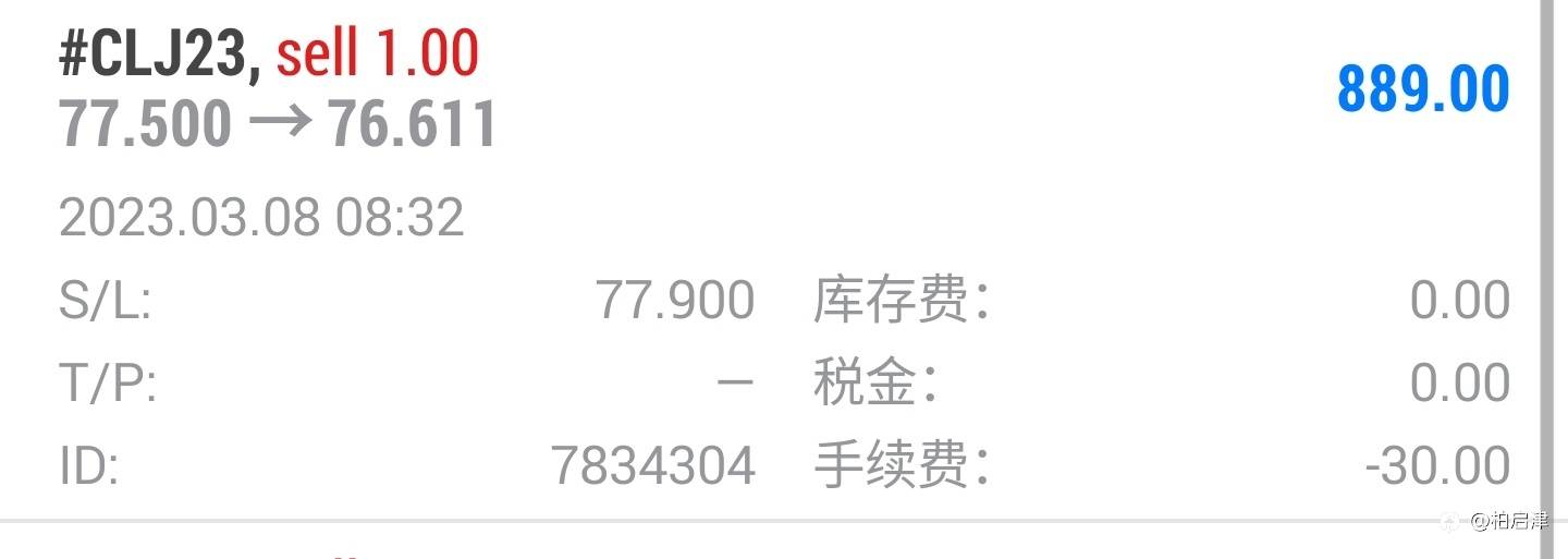 原油这两天吃🐟咯！