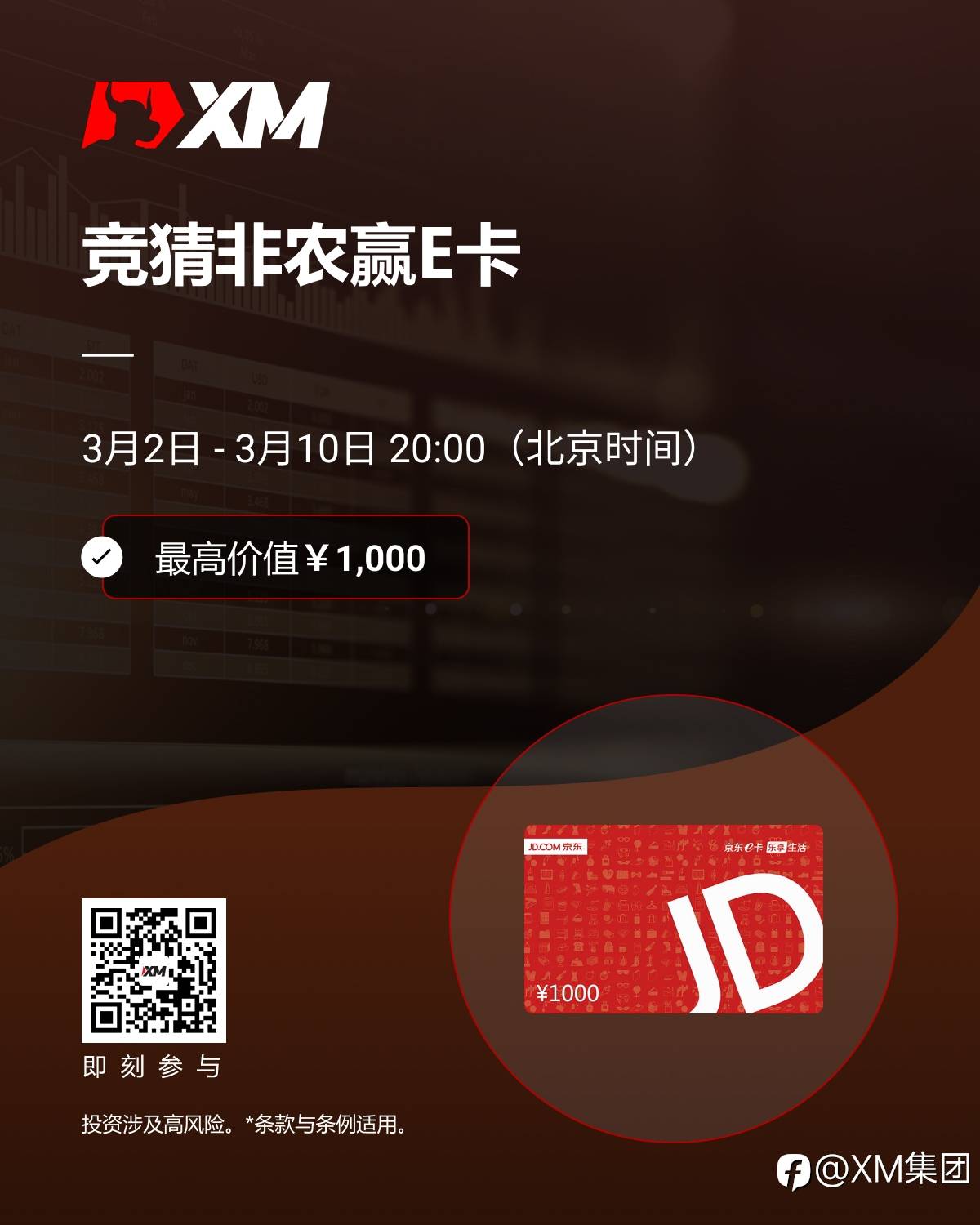 非农竞猜,快来领取你的月度福利!