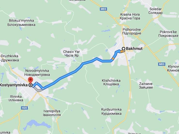 Ukraine đánh sập cây cầu gần Bakhmut khi lực lượng Nga ngày càng khép vòng vây
