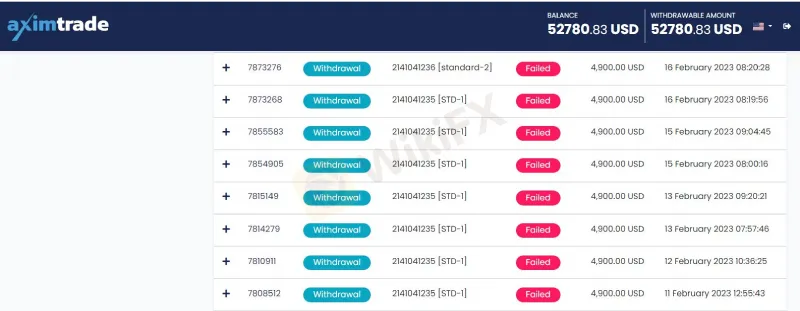 Thực hư câu chuyện một Trader không thể rút 100 nghìn USD từ sàn AximTrade - WikiFX Cảnh báo lừa đảo