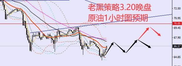 老黑策略：3.20晚盘外汇、黄金、原油分析策略