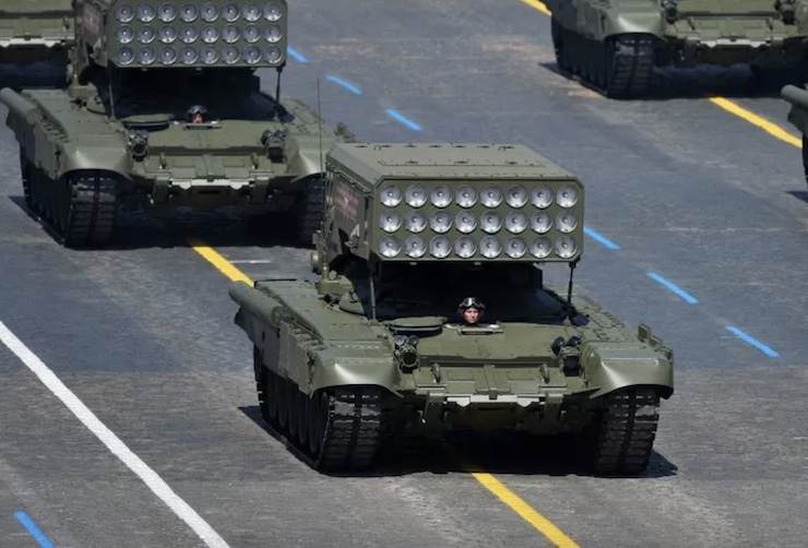 Báo Mỹ: Hỏa thần nhiệt áp TOS-1A của Nga tạo ra sức hủy diệt lớn hơn nhiều so với HIMARS