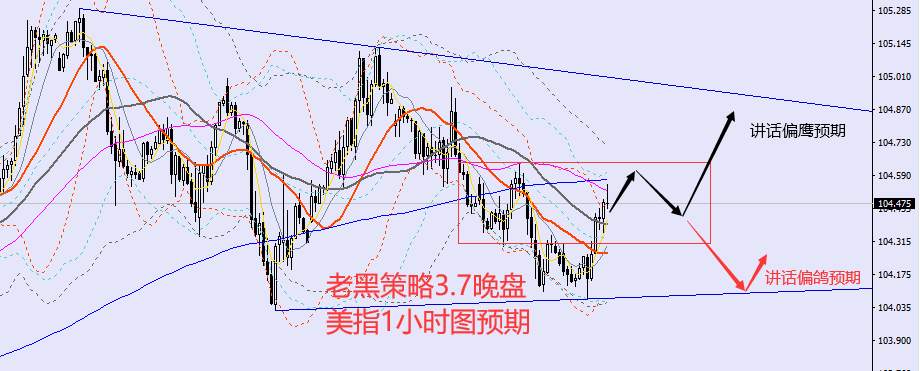 老黑策略：3.7晚盘外汇、黄金、原油分析策略