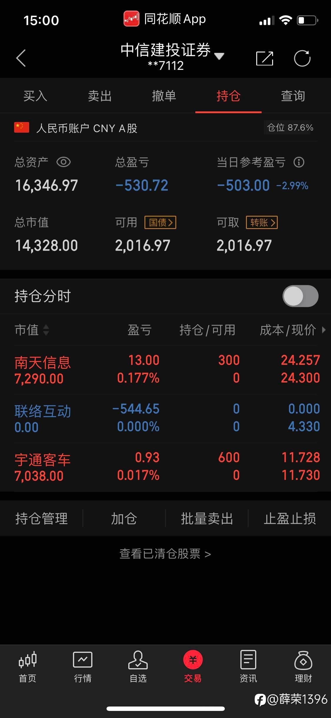 亏麻了-9%