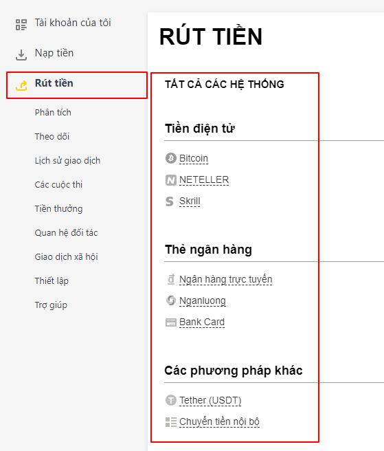 Cách rút tiền từ Metatrader 4 (MT4) chi tiết & Có tốn phí không?