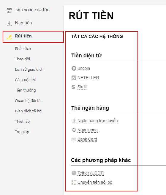 Cách rút tiền từ Metatrader 4 (MT4) chi tiết & Có tốn phí không?